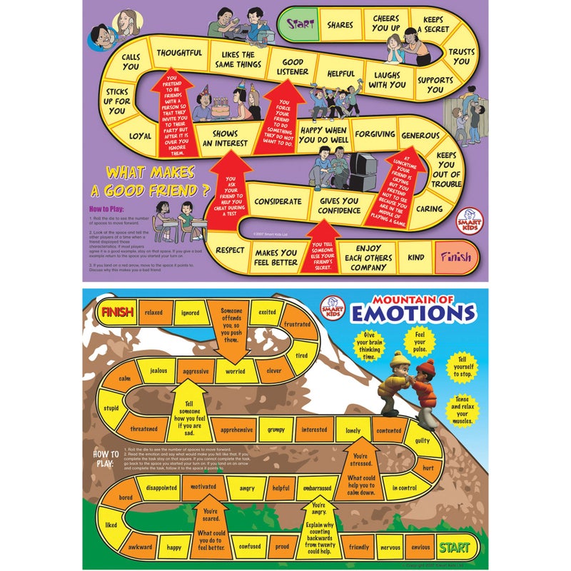 Didax 500063 Social Skills Group Activities, 6 Board Games - Image 3