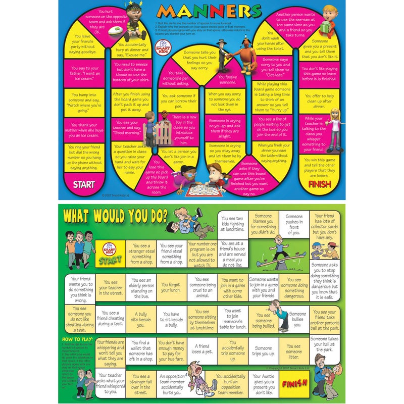 Didax 500063 Social Skills Group Activities, 6 Board Games - Image 4