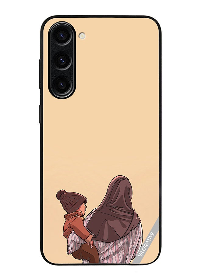 VR CREATIVE Protective Case Cover For Samsung Galaxy S23 Me And Mom Design Multicolour - Image 1