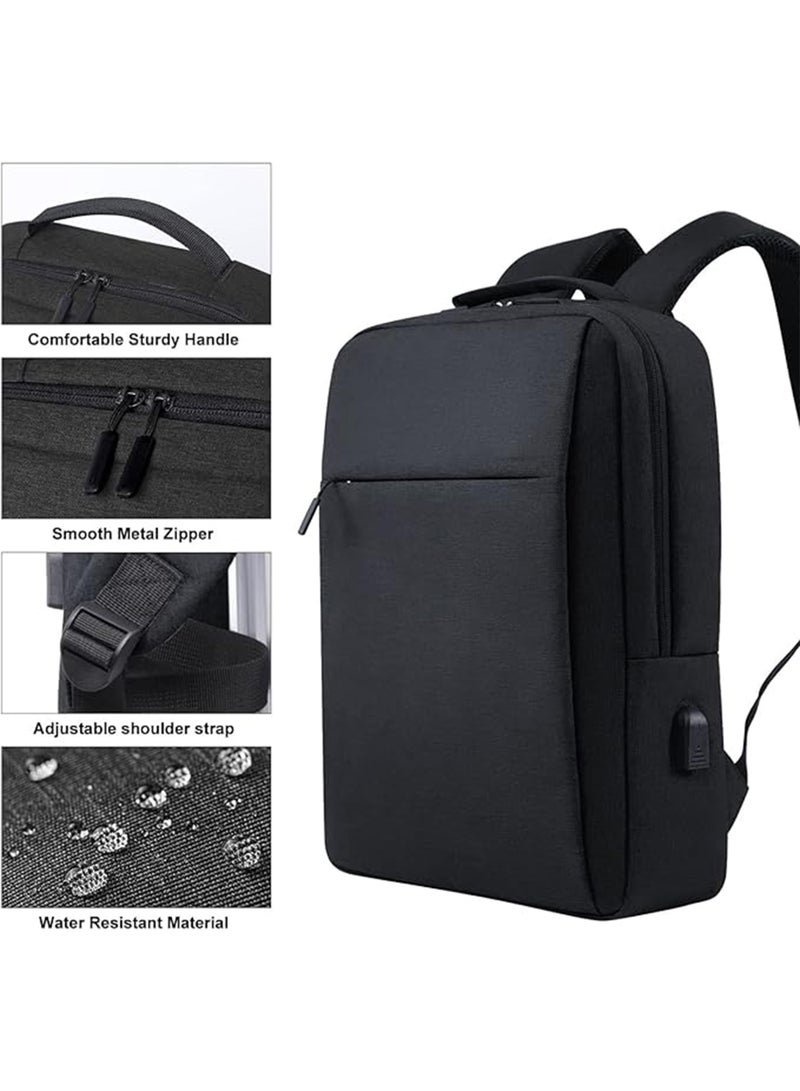 VIPTOUR Travel Laptop Backpack 16 Inch Casual Stylish for Unisex with USB Charging Port Travel Hiking College School Bookbag Casual Daypack - Image 2