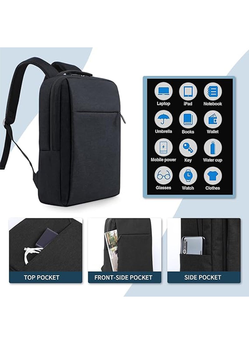 VIPTOUR Travel Laptop Backpack 16 Inch Casual Stylish for Unisex with USB Charging Port Travel Hiking College School Bookbag Casual Daypack - Image 3