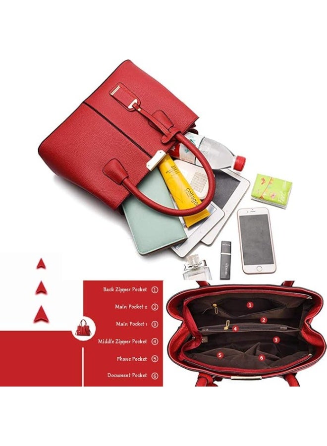 COCIFER Purses and Handbags for Women Shoulder Tote Bags Top Handle Satchel - Image 5