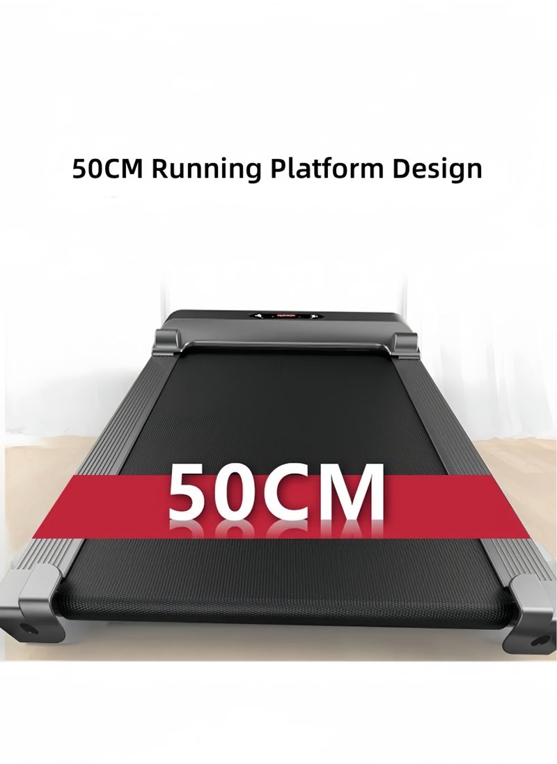 Walking Pad Treadmill  Under Desk Treadmill  Treadmill for Home and Office 245 Lbs Portable Treadmill with Remote Control Compact Treadmill in LED Display