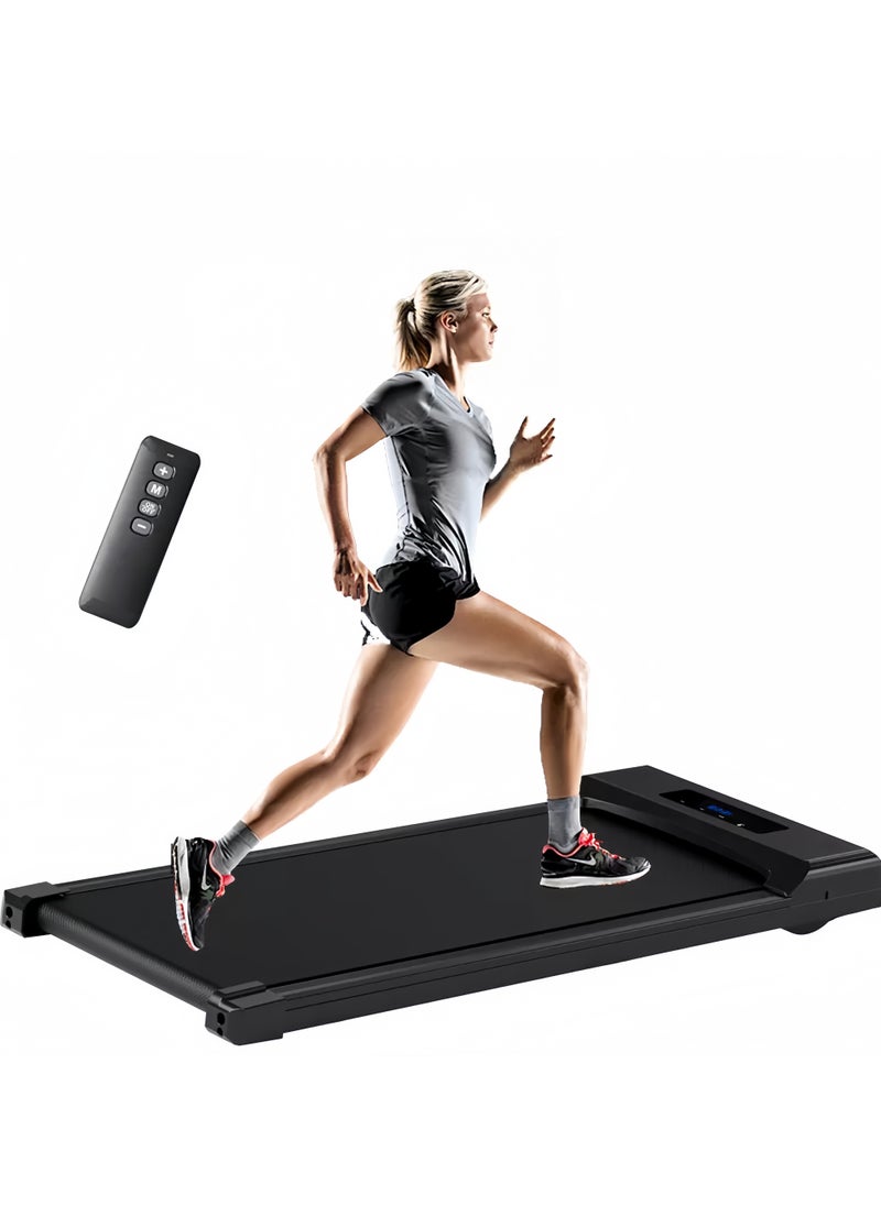 Walking Pad Treadmill  Under Desk Treadmill  Treadmill for Home and Office 245 Lbs Portable Treadmill with Remote Control Compact Treadmill in LED Display