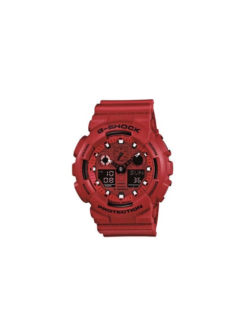 Resin Chronograph Watch GA-100C-4ADR