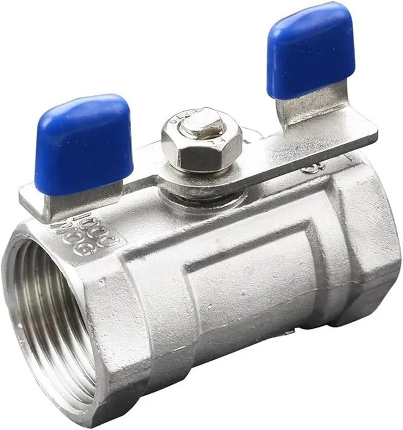 Stainless Steel SS316 Ball Valve 1 4 Inch Threaded Integrated Handle DN8 To DN25 - Image 2