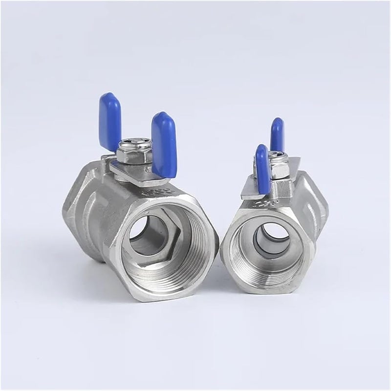 Stainless Steel SS316 Ball Valve 1 4 Inch Threaded Integrated Handle DN8 To DN25 - Image 5