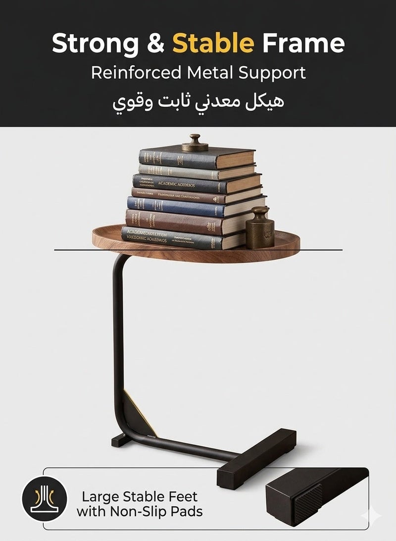 XiuWoo Modern Living Room Sturdy Nordic Style Coffee Table Sofa Side Table End Table For Living Room 45*30*60cm - Image 3