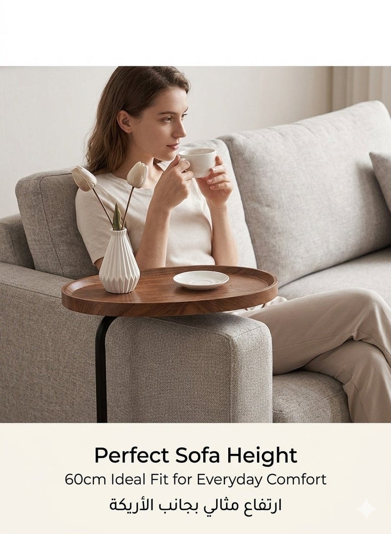 XiuWoo Modern Living Room Sturdy Nordic Style Coffee Table Sofa Side Table End Table For Living Room 45*30*60cm - Image 2