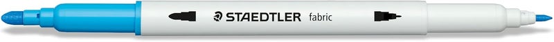 Staedtler Double-Ended Fabric Markers - 12 Assorted Colors for Decorating Fabrics - Image 2