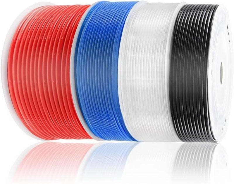 Blue Pneumatic Hose 6mm OD X 4mm ID Air Tube Compressor PU Pipe - Image 2