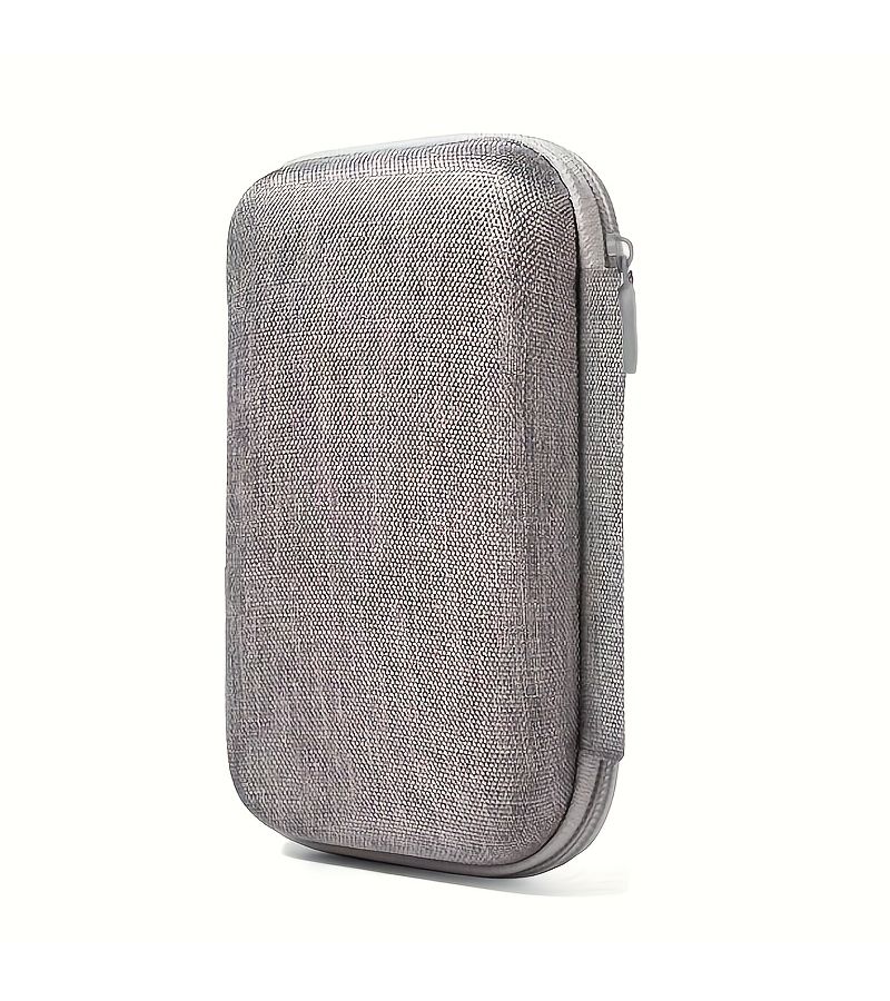 Diabetes Care Travel Storage Bag Gray Storage Case Only For Blood Glucose Testing Kits And Diabetes Supply Organizer - Image 4