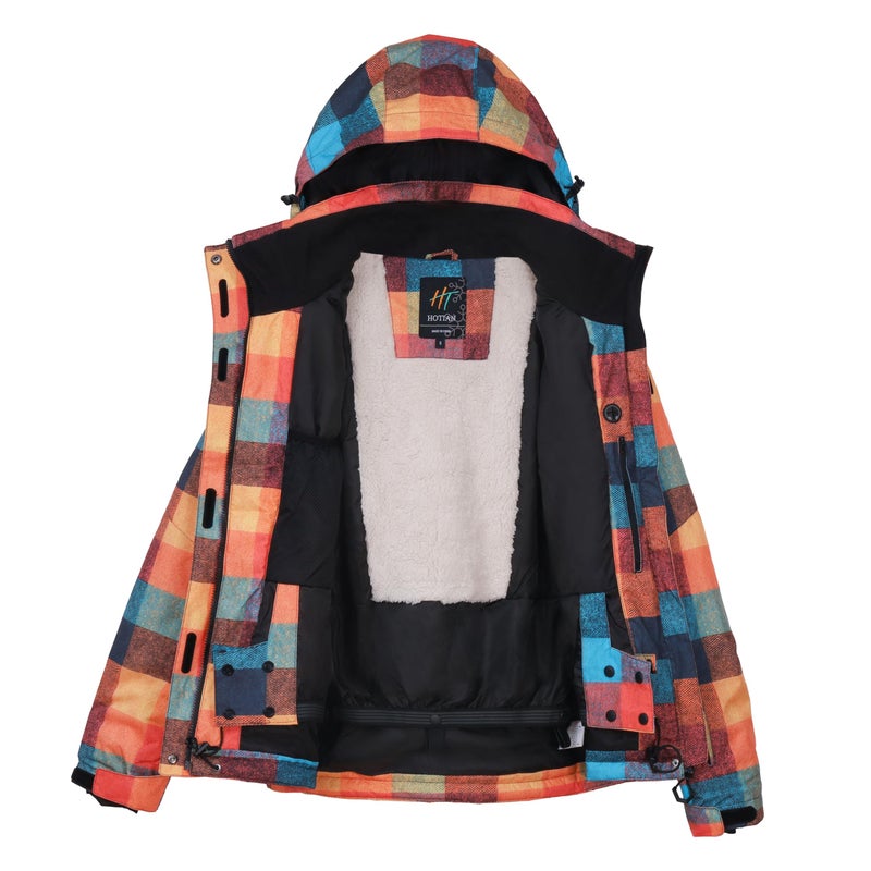 HOTIAN Ski jacket Snowboard Jacket Womens Colorful High Windproof Waterproof Warm Winter Snow Coat - Image 3