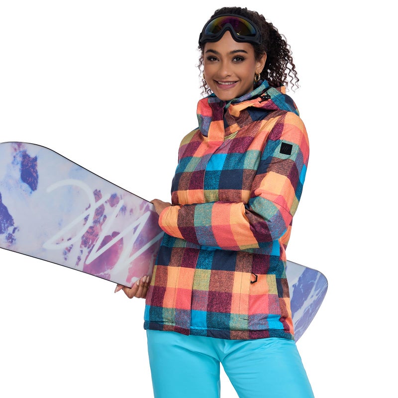 HOTIAN Ski jacket Snowboard Jacket Womens Colorful High Windproof Waterproof Warm Winter Snow Coat - Image 4