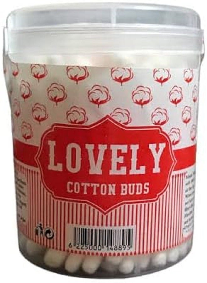 Smile LOVELY COTTON BUDS 100 SPICKS