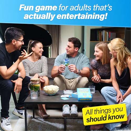 The World Game Super Trivia Game for Adults with 1200 Questions - Fun Board Game for Adults - Family Road Trip Travel Game for The Pursuit of Trivial Knowledge - Image 3