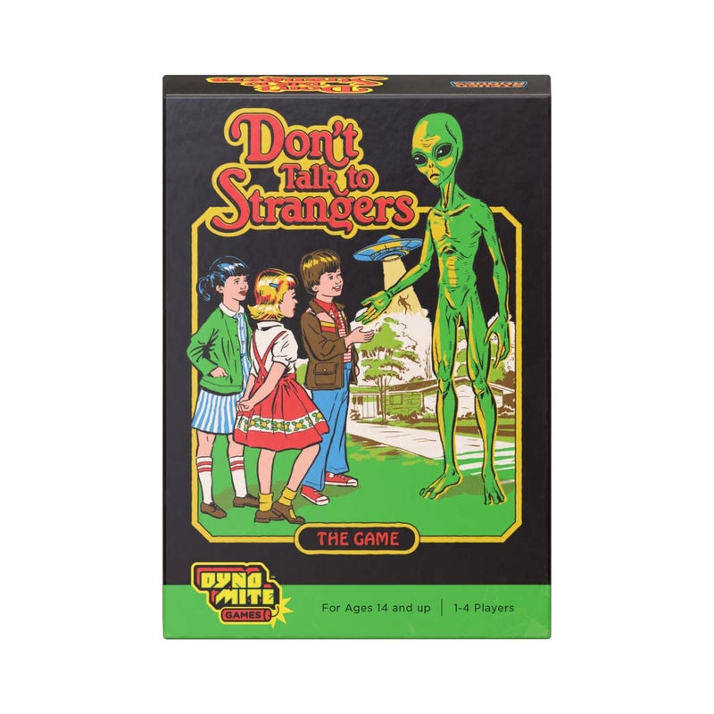 Cryptozoic Entertainment Dont Talk to Strangers  Board Game  14 Players  Steven Rhodes Artwork  Dynomite Games - Image 2