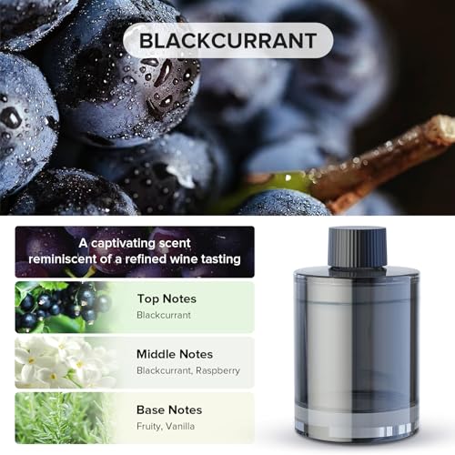 Ceeniu Car Air Freshener, CF3 Luxury Perfume Refill, 135ml Large Capacity for 6 months, BlackCurrant, Natural French Fragrance with Plant Extracts, Car Diffuser Freshener, Premium Car Scent - Image 2