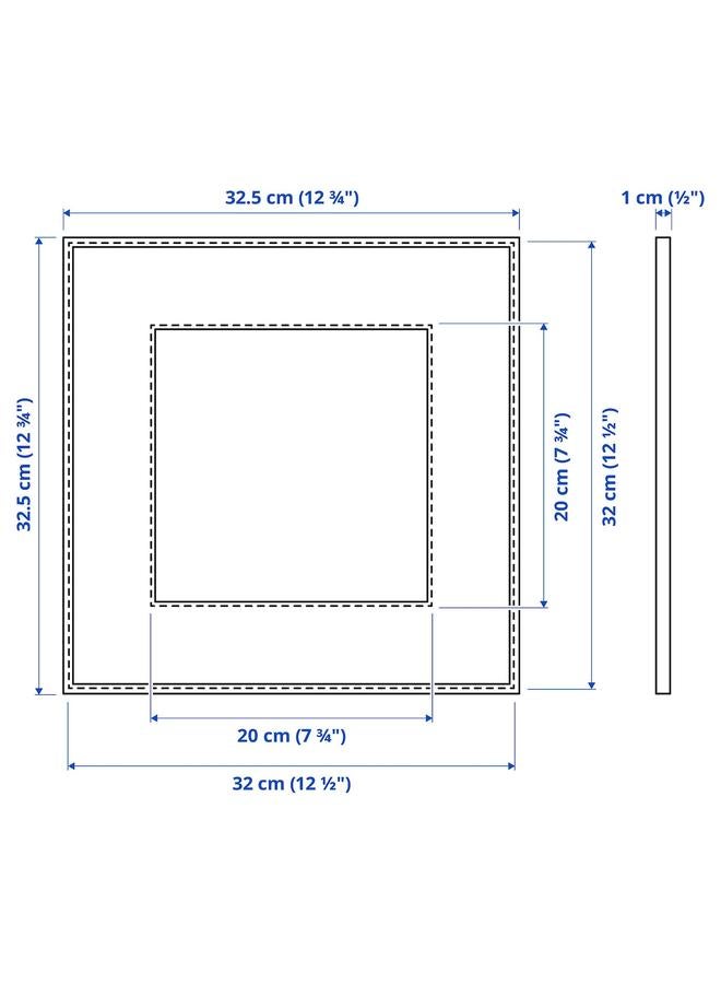 Green Tiger Frame, black, 32x32 cm - Image 4