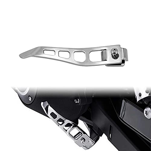 HDBUBALUS Motorcycle Kickstand Extension Fit for Harley Dyna Street Bob FXDB Fat Bob Low Rider Super Glide Custom 1993-2017 Chrome - Image 3