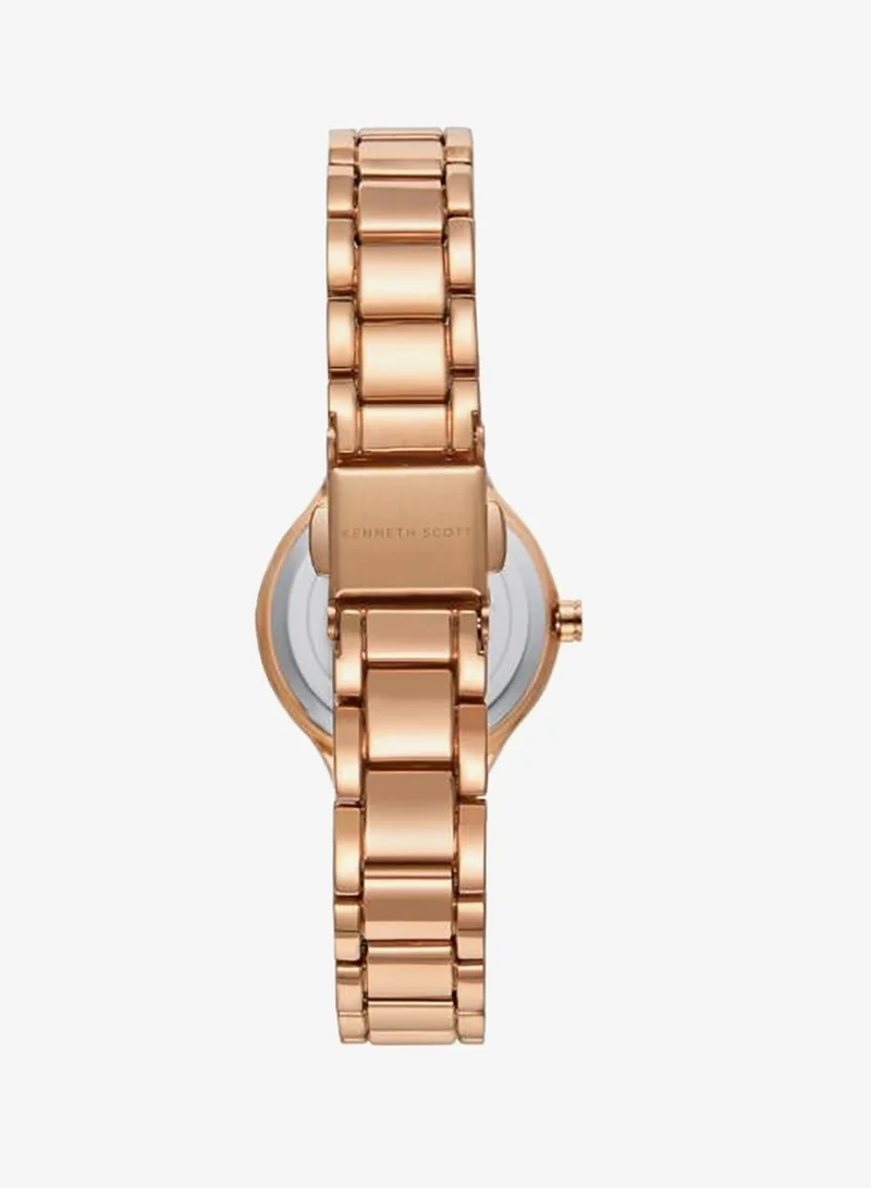 Kenneth Scott Black Women's Alloy+ceramic Analog Watch K23509-KCBB - 26 mm for Women | Best Price UAE