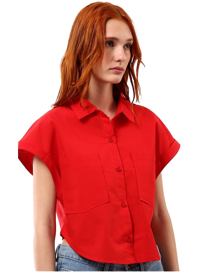 RAVIN - Women Short Sleeve Shirt - Image 1