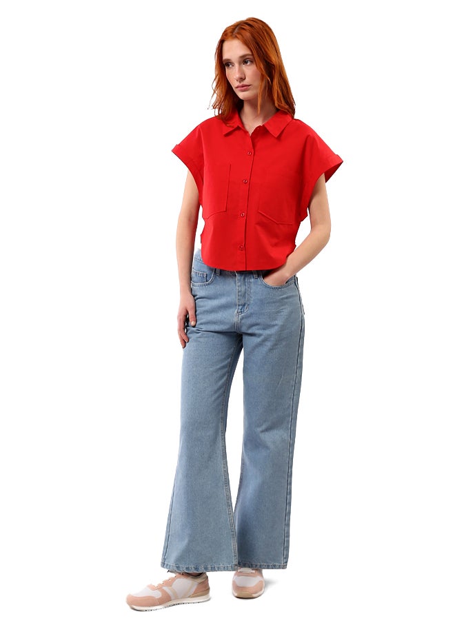 RAVIN - Women Short Sleeve Shirt - Image 1