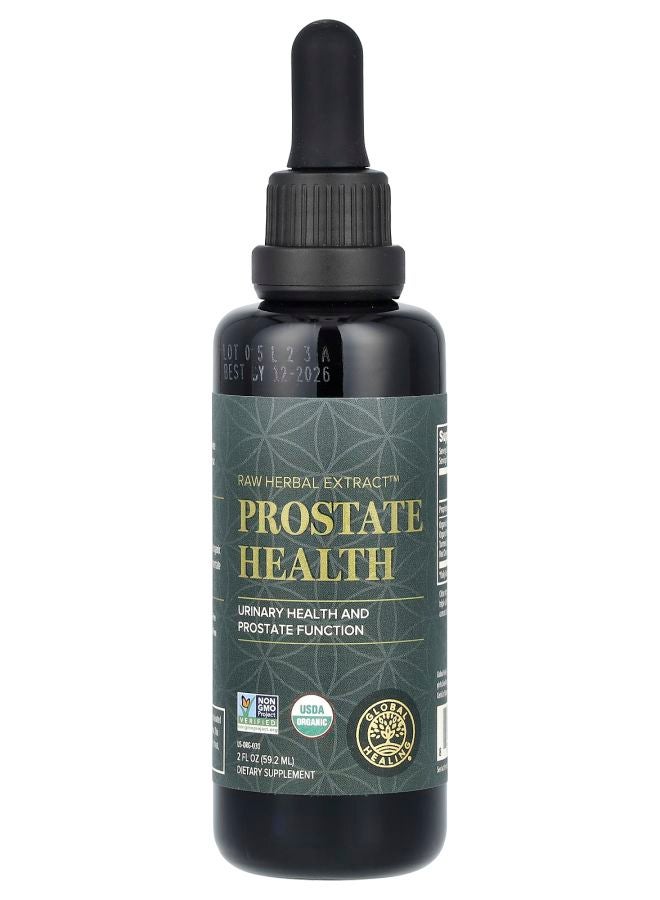 global healing center Raw Herbal Extract Prostate Health 2 fl oz (59.2 ml)
