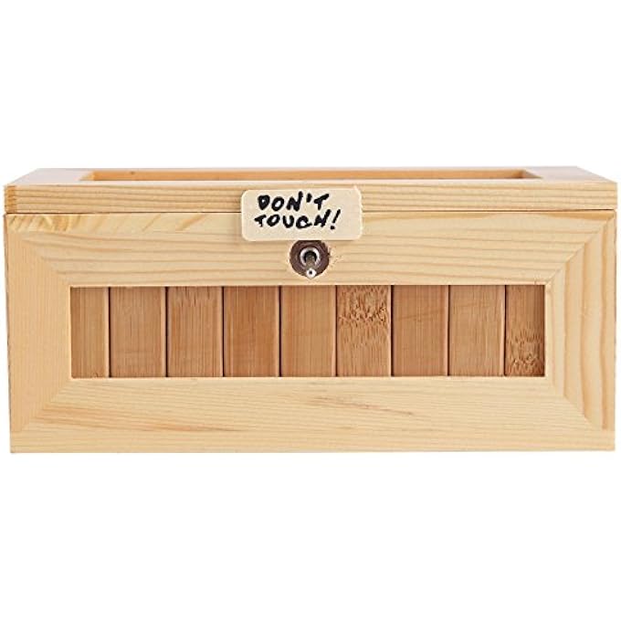 aqxreight Electronic Box USB Wooden Cute Fun Fun Stress Relief Desk - Image 1
