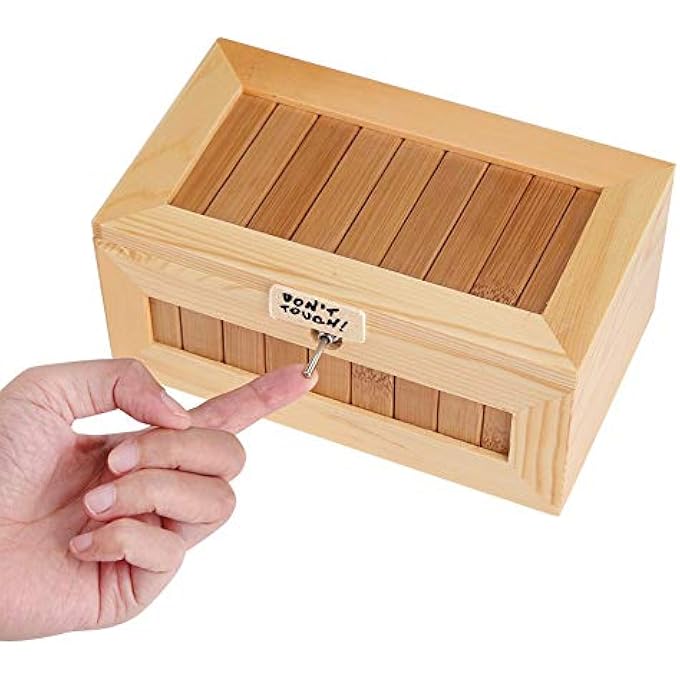aqxreight Electronic Box USB Wooden Cute Fun Fun Stress Relief Desk - Image 4