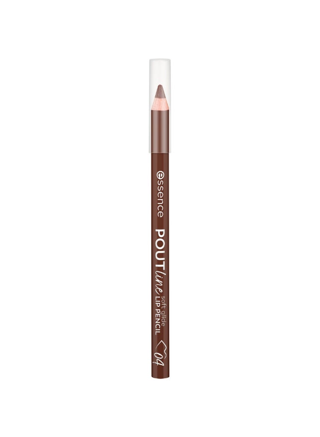 Essence Poutline Soft Glide Lip Pencil 04-Cocoa Me Crazy - Image 1