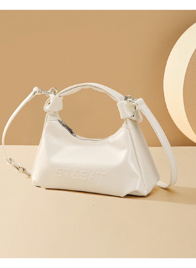 St&Sat Qixi Festival Gift】women's Crossbody Bag, Lightweight Small Bag, High-end Dumpling Bag, Shoulder Bag, Handbag - Image 1