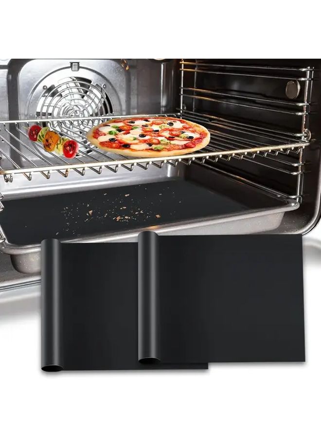 Extra Large Heavy Duty Non Stick Oven Liner Baking Mat Heat Resistant 600F - Image 1