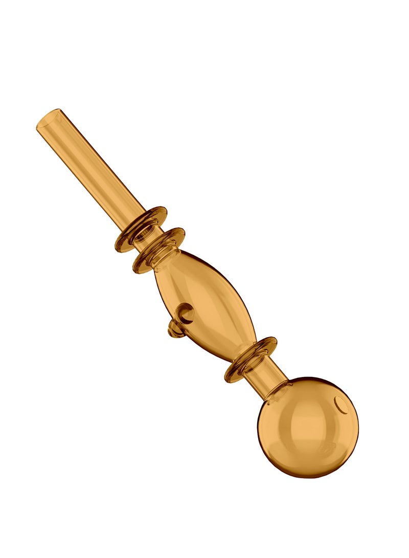 Home Decorative Luxury Design Portable Mini Filter Water Pipe Oil Lamp Burner GlassVase Glassware Herb Tube