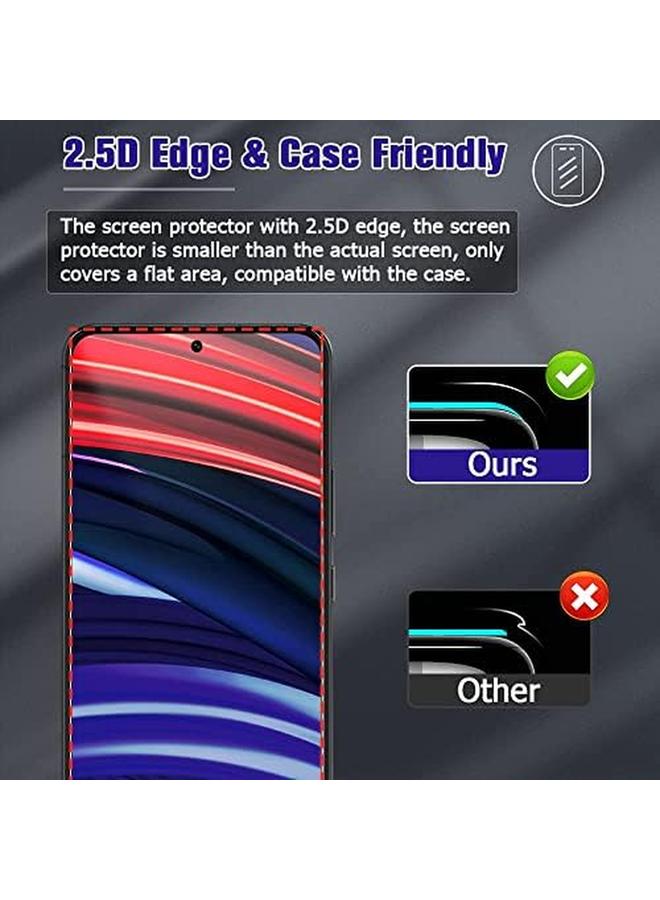 erorex S23 Plus Plus Glass Screen Protector And Camera Protector 2 Plus 2 Pack Hd Clear Tempered Glass Scratch Resistant Fingerprint Unlock 3D Curved Full Coverage Bubble Free For Samsung Galaxy S23 Plus 6.6"  - Image 3