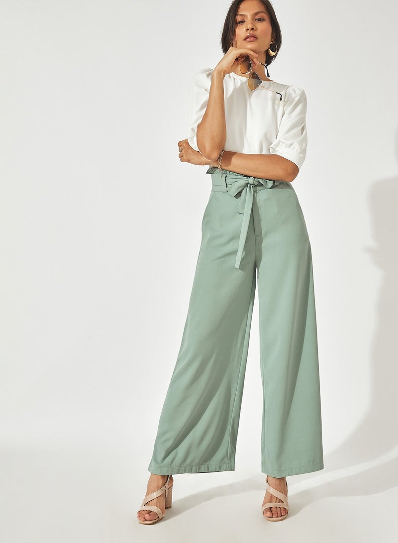 ذا ليبل لايف بنطلون بخصر مكشكش