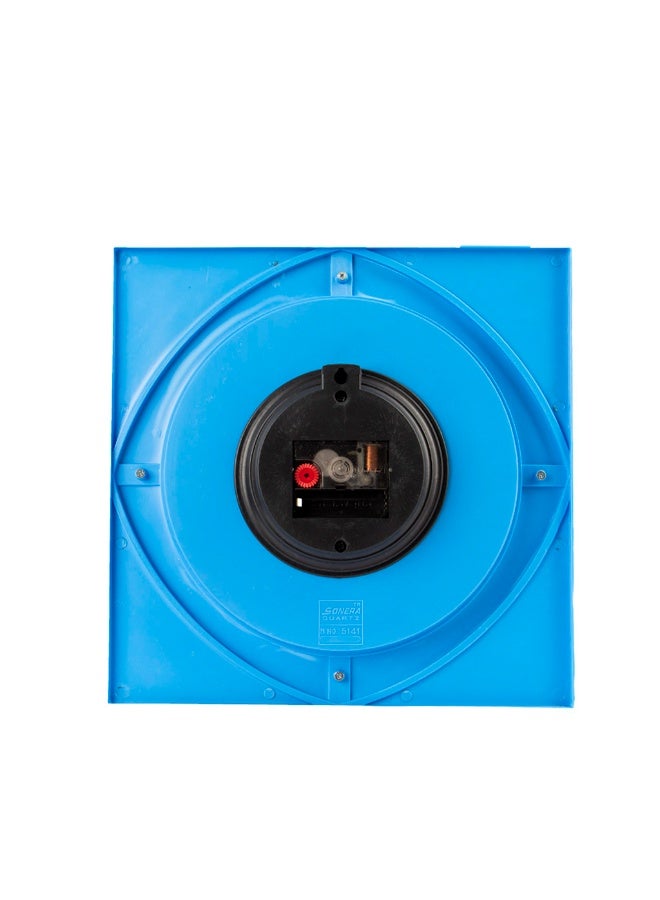 Sonera Wall Clock -5141-Analog -Quartz - Light Blue Color - Image 2