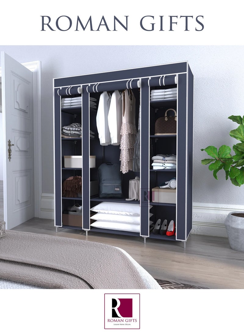 Premium Portable Wardrobe Closet Clothes Organizer - pzsku/ZE8C2E3B45E37D117A3BAZ/45/_/1726928858/a5456978-b0e2-4bdd-801c-9e705a516a77