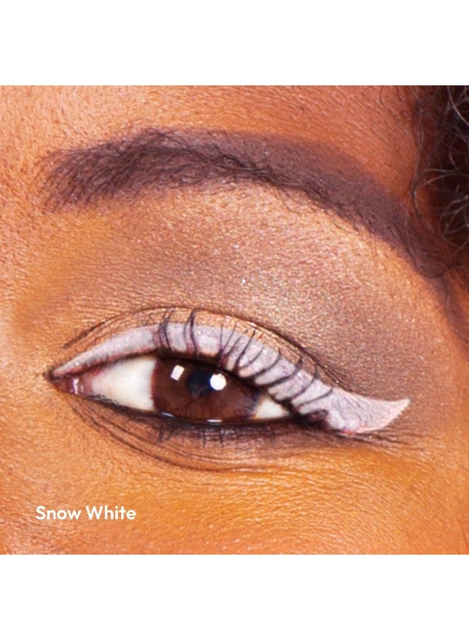 Ruby Kisses Party Proof Eyeliner Pastel Colors Premium Felt Tip Waterproof Long Lasting Eyeliner (Snow White) - Image 5