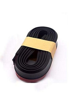 Generic Soft Rubber Auto Exterior Front Bumper Lip Protector Sticker Kit (Black 2.5m 5cm Width)  - Image 4