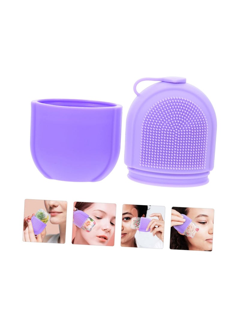 Beauty Face Ice  Massage Roller Facial Hand Tools Silicone Ice Cube Roller 1PC - Image 1