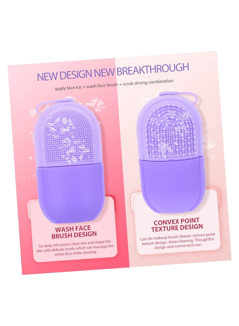 Beauty Face Ice  Massage Roller Facial Hand Tools Silicone Ice Cube Roller 1PC - Image 2