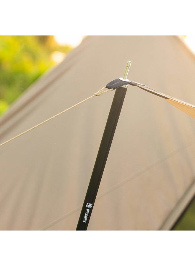 OneTigris Lightweight Tent Poles, 2pc/Set, 7075 Aluminum Alloy, Adjustable & Extendable - Image 5
