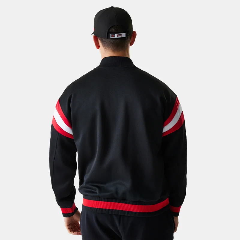 نيو ايرا جاكيت بومبر رجالي بشعار شيكاغو بولز من إن بي إيه