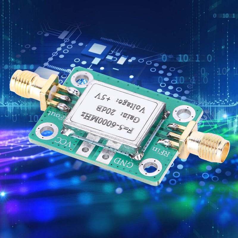 RF Signal Module Medium Power Amplifier Ultra Wideband 5M-6GHz 20dB Gain Electronic Components - Image 3