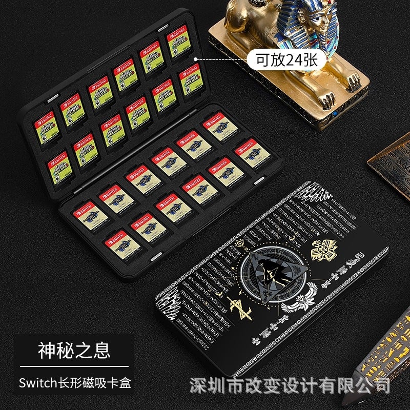 Batch Nintendo Switch Cassette Box Game Card Storage Box Switcholed Painted Pattern Card Box - Image 2