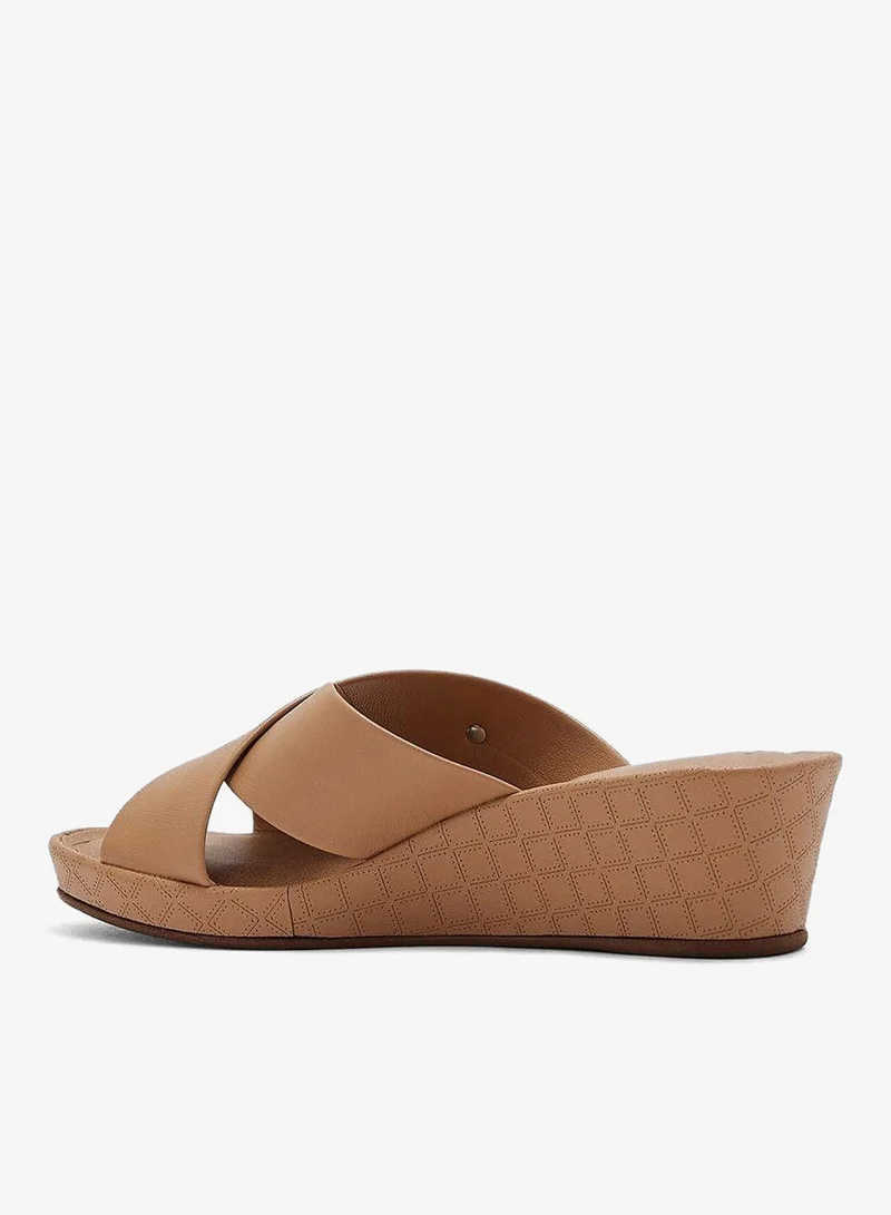 Beira Rio Tan Wedge Sandals for Women – Stylish Wedge Heel Sandals for Girls & Daily Wear for Women | Best Price UAE