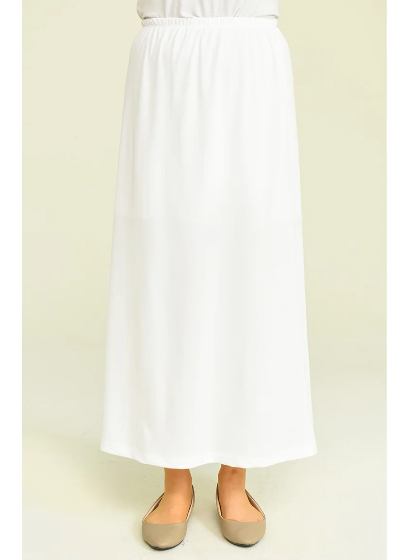 Sefa Merve Skirt Lining 1955-02 White
