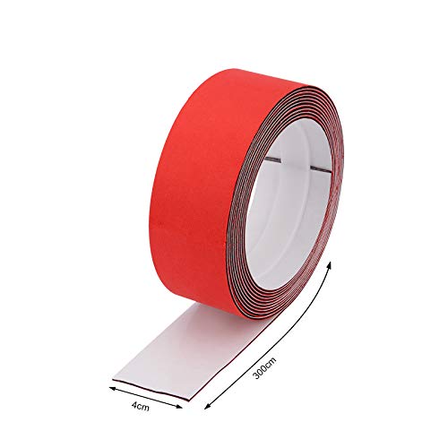 Gomake Vinyl Squeegee Buffer Roll Tint Squeegee Felt Micro Felt for All Kind of Plastic Tint Squeegee, DIY Squeegee Wings Protector, Vinyl Wrap Tools, 4CMx300CM - Image 4