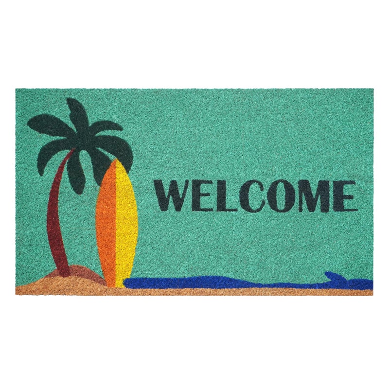 حصيرة دخول Calloway Mills 121871729 Surfs Up 17 x 29 متعددة الألوان